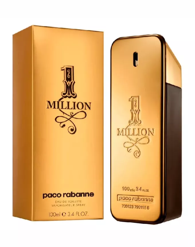 1 Million De Paco Rabanne Eau De Toilette Perfume Masculino 100 Ml