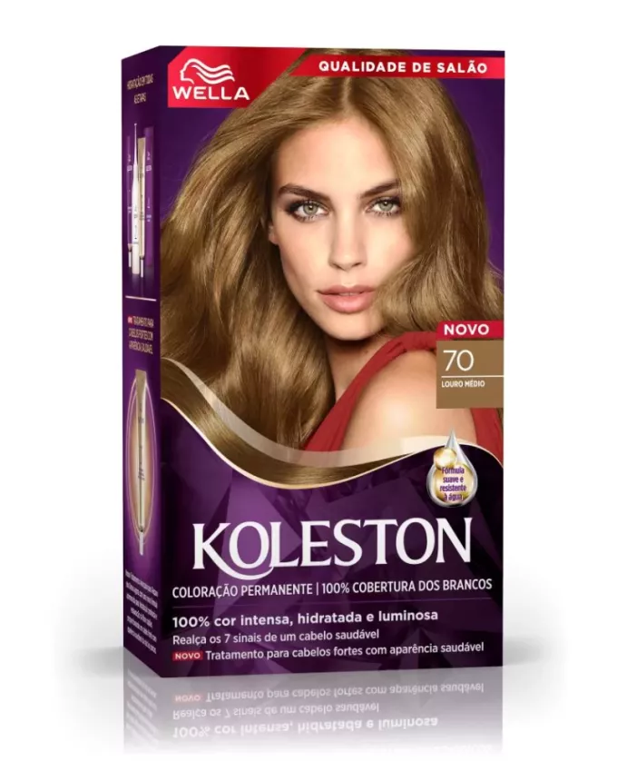 Tintura Koleston 70 Louro Médio